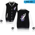 Sweater Baseball Uniform Trend Printing Long-Sleeved Cardigan